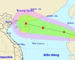 Rạng sáng 17-8, áp thấp nhiệt đới hướng vào Bắc Biển Đông, khả năng thành bão
