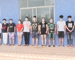 Trốn truy nã, 11 người Trung Quốc sang Móng Cái thuê nhà, tổ chức đánh bạc trên mạng