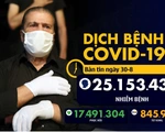Dịch COVID-19 ngày 30-8: 300 người biểu tình chống biện pháp ngăn COVID-19 bị bắt
