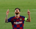 Messi ghi bàn tuyệt đẹp, Barcelona hạ Napoli vào tứ kết Champions League