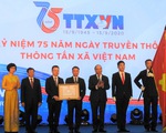 Thông tấn xã Việt Nam nhận Huân chương Lao động hạng nhất