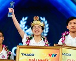 Thu Hang won the Road to Olympia laurel wreath