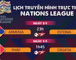 Lịch trực tiếp Nations League: Tâm điểm Pháp - Croatia