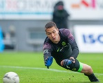 Filip Nguyen không ra sân trong trận thua của CH Czech.