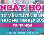 Gần 100 trường ĐH, CĐ tham dự ngày hội tư vấn tuyển sinh tại TP.HCM