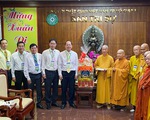 Lãnh đạo TP.HCM chúc tết Ban trị sự Giáo hội Phật giáo Việt Nam TP.HCM