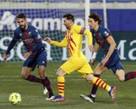 La Liga: Messi trở lại giúp Barca thắng tối thiểu, Atletico Madrid lấy lại ngôi đầu