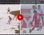 "Cầu vồng tuyết" của Quang Hải sánh vai với bàn thắng đoạt Puskas ở Top 10 siêu phẩm trên tuyết