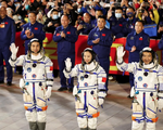 3 phi hành gia Trung Quốc đã đến trạm vũ trụ Tiangong