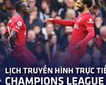 Lịch trực tiếp Champions League: Atletico Madrid - Liverpool, PSG - Leipzig