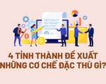 4 tỉnh thành đề xuất những cơ chế đặc thù gì?