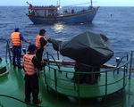 Cứu tàu cá cùng 16 thuyền viên lênh đênh trong vùng biển động