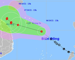 Biển Đông khả năng xuất hiện liên tiếp 2 cơn bão