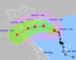 Bão số 7 tăng tốc, áp sát Đồng bằng Bắc Bộ và Bắc Trung Bộ