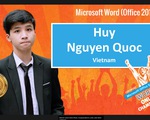 Việt Nam lập cú đúp huy chương vàng, huy chương bạc Vô địch Tin học văn phòng thế giới