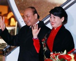 Chủ tịch nước Nguyễn Xuân Phúc đến Geneva, bắt đầu chuyến thăm Thụy Sĩ