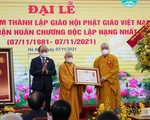 Giáo hội Phật giáo Việt Nam đón nhận Huân chương Độc lập hạng nhất