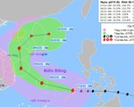 Bão số 9 giật gió cấp 17, dựng sóng 10m trên Biển Đông