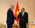 Chủ tịch nước Nguyễn Xuân Phúc gặp lãnh đạo các doanh nghiệp Nga