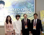 Khai mạc triển lãm tranh của &quot;thần đồng hội họa&quot; Xèo Chu tại Dubai