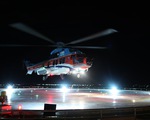 14 chuyến bay trực thăng huấn luyện cấp cứu xuyên đêm trên nóc Bệnh viện Quân y 175