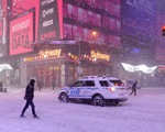 Bão tuyết lớn hoành hành ở Mỹ, New York ban bố tình trạng khẩn cấp
