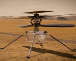How does a NASA helicopter fly over Mars?