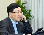 Tân Ngoại trưởng Mỹ Antony Blinken điện đàm với Phó thủ tướng Phạm Bình Minh