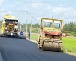 Đẩy mạnh thi công, cuối tháng 4 hoàn thành nâng cấp tuyến Quản Lộ - Phụng Hiệp