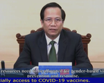 Việt Nam kêu gọi thế giới ưu tiên phụ nữ, trẻ em được tiếp cận vắc xin COVID-19