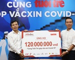 Công ty AB InBev ủng hộ 120 triệu đồng "Cùng Tuổi Trẻ góp vắc xin COVID-19"