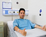 Bệnh viện Vạn Hạnh đang nỗ lực phẫu thuật cho cầu thủ Hùng Dũng
