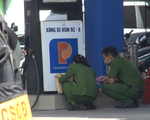Công an phong tỏa cửa hàng xăng dầu ở quận Gò Vấp, TP.HCM
