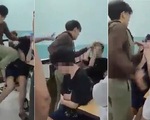 2 thiếu niên 14 tuổi bị đấm đá dã man trong phòng giám thị ở Trường THCS Nguyễn Văn Tố, Q.10
