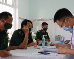 Tiêm vắc xin COVID-19 cho chiến sĩ biên phòng 6 tỉnh Tây Nam chống dịch