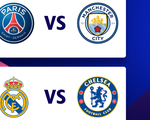 Hai cặp đấu bán kết Champions League hấp dẫn bậc nhất lịch sử