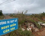 Vì sao cố quy hoạch khu dân cư dọc tuyến đường sụt lún?