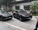 Công an thông báo truy tìm tài xế lái xe Porsche Macan mang biển số giả