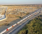 Ai Cập gửi 130 xe hàng cứu trợ tới Dải Gaza sau xung đột Israel - Palestine