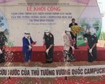 Bình Phước khởi công cụm công trình lưu niệm hành trình cứu nước của Thủ tướng Hun Sen