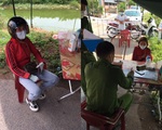 Tạm giữ hình sự nữ shipper cầm gạch tấn công cán bộ chốt kiểm dịch