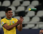 Casemiro ghi bàn phút 90+10 giúp Brazil thắng ngược Colombia