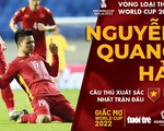 Quang Hải được bầu chọn là cầu thủ xuất sắc nhất trận Việt Nam - Indonesia