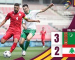 Việt Nam thêm cơ hội giành vé vòng loại World Cup khi Lebanon thua Turkmenistan, tại sao?