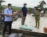 Dông lốc bất ngờ quét sập hàng chục căn nhà, 15 người bị thương ở Kiên Giang