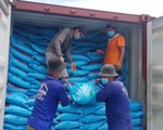 Mỗi ngày có khoảng 5.600 tấn gạo được xuất khẩu đi từ cảng Mỹ Thới