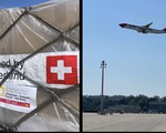 Thụy Sĩ gửi tặng Việt Nam 13 tấn trang thiết bị y tế