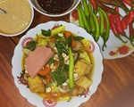 Nhớ món mì Quảng chay của mẹ ngày xưa khi còn ở quê nhà