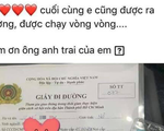 Khoe giấy đi đường được 