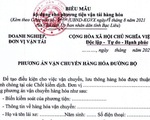 Bị Bộ Giao thông vận tải nói 